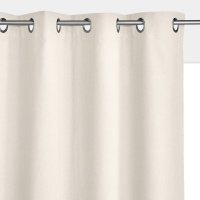 Штора Затемняющая из льна и хлопка с люверсами Tama 350 x 145 см бежевый LA REDOUTE INTERIEURS  фото, kupilegko.ru